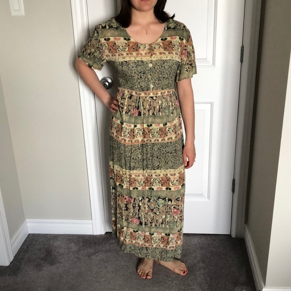 Carroll Reed Dresses & Skirts - Vintage Carroll Reed Maxi Dress